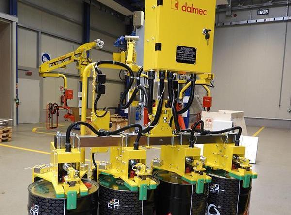 Dalmec tilhulp meerdere vaten klemmen en tillen