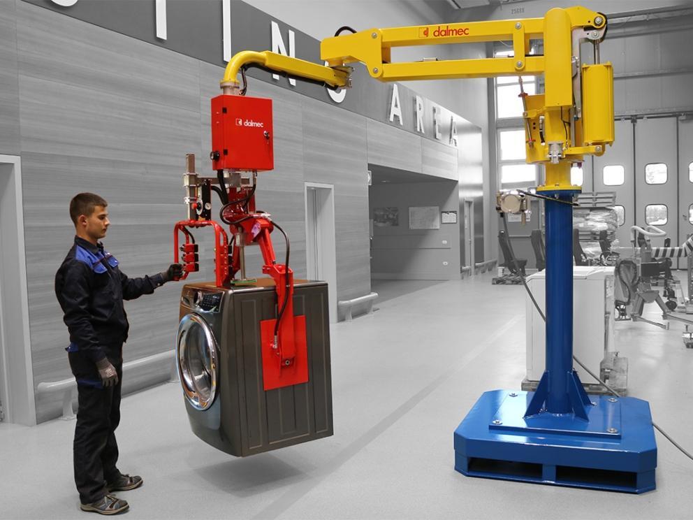 outil de levage ergonomique pour déplacer une machine à laver en toute sécurité