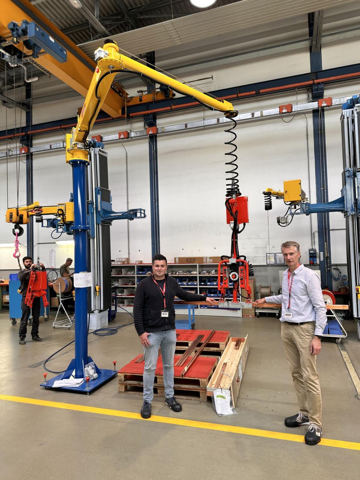 Dalmec pneumatische manipulator